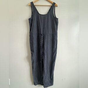 DREW Anthropologie Striped Sleeveless Jumpsuit
